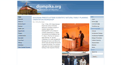 Desktop Screenshot of diompika.org